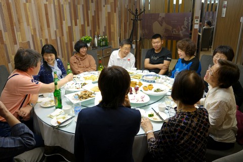 中国語教室学楽 ハルピン文化交流旅行　歓迎食事会